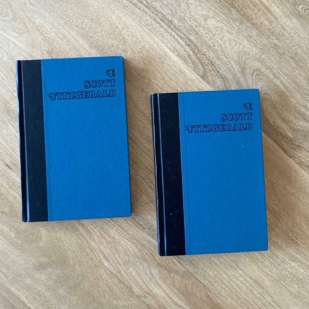 F Scott Fitzgerald hard cover books The Last Tycoon & This Side of Paradise